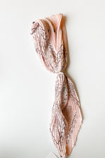 mode, star pleats scarf