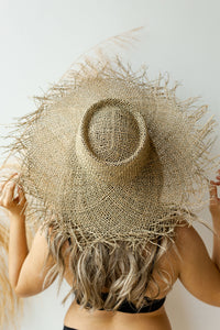 mode, under the sun fringed hat
