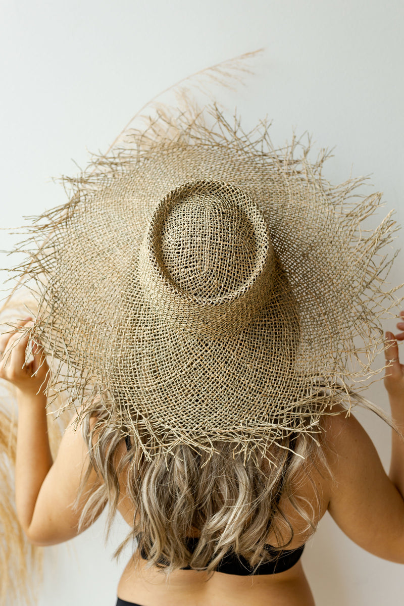 mode, under the sun fringed hat