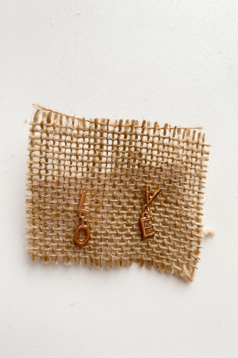 mode, LO-VE earrings