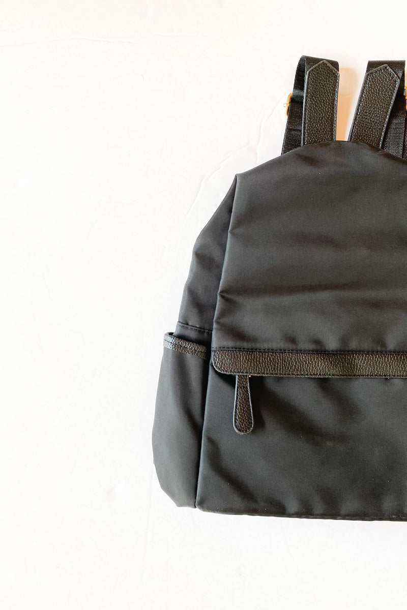 casual backpack black