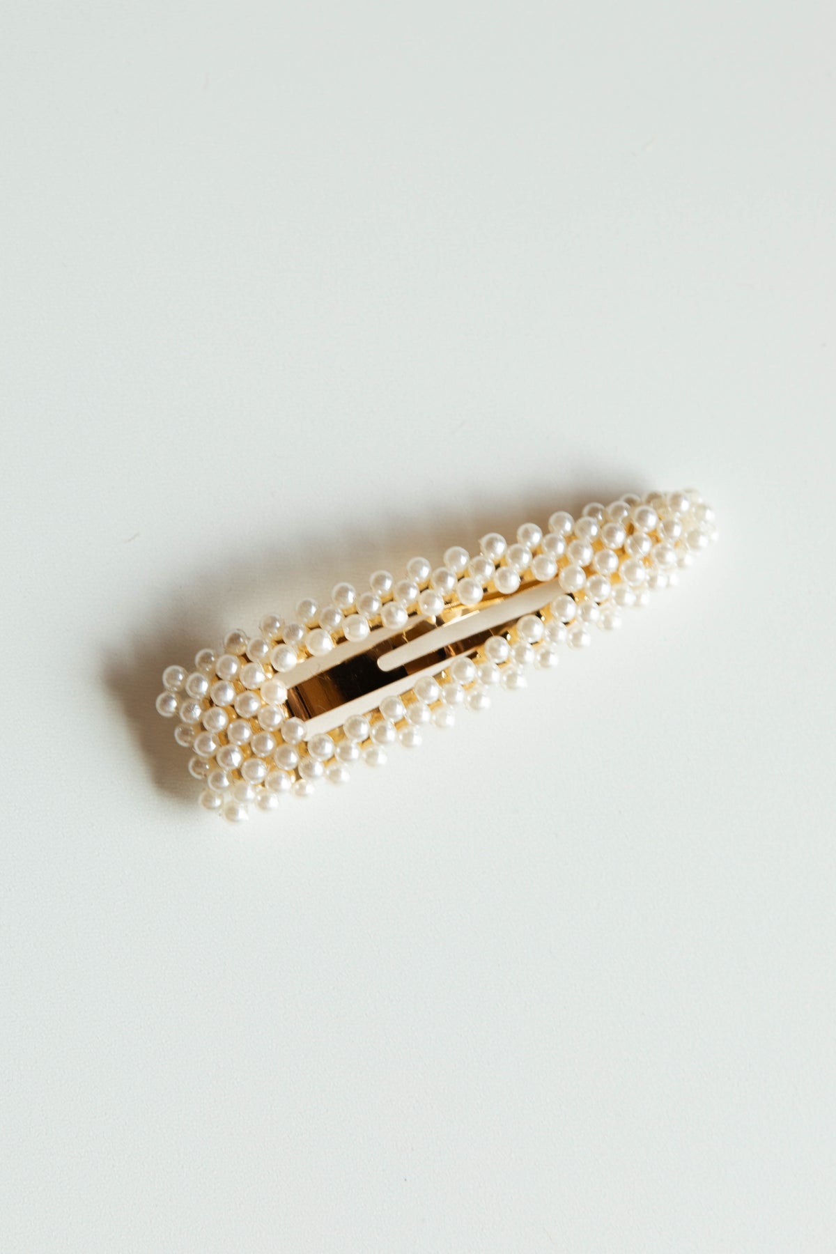 mode, mother of pearl hair clip