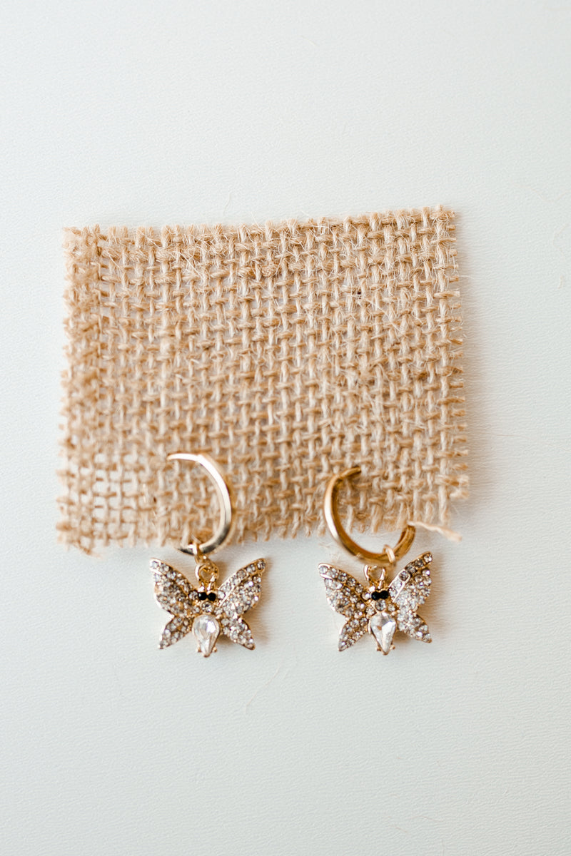 mode, heart's fluttering earring