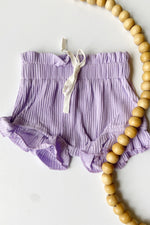 mode, ribbed ruffle set