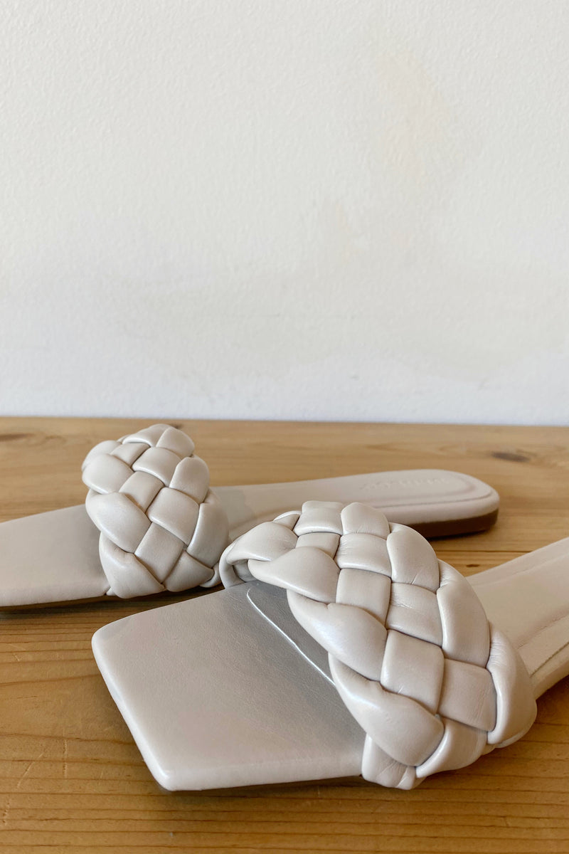 mode, grateful braided sandals