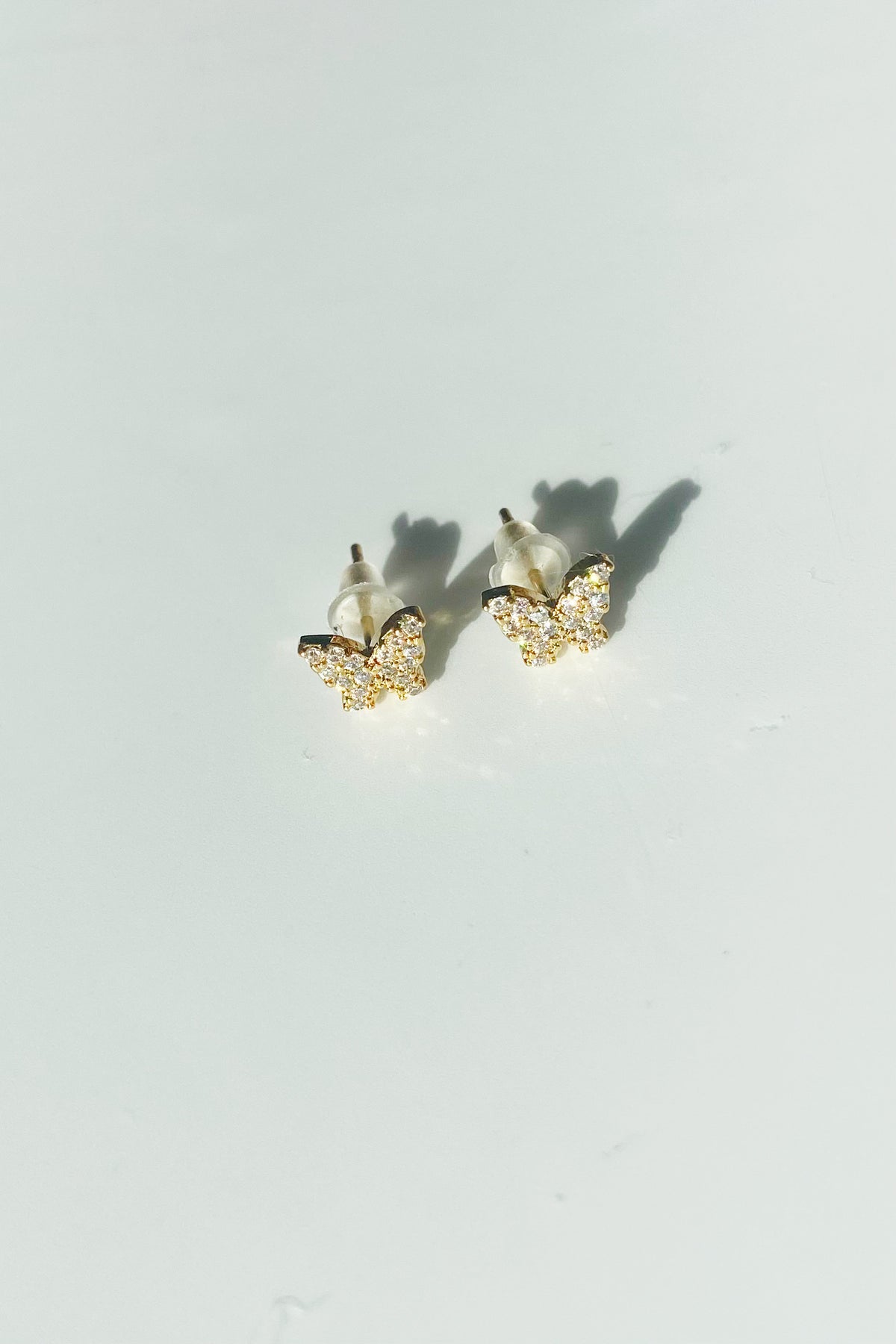 mode, thea butterfly earrings
