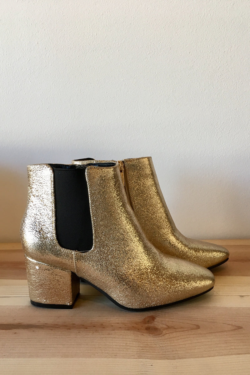 mode, shine bright bootie