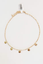 mode, gold disc choker