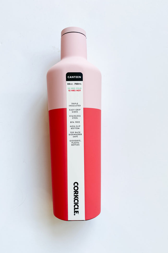 mode, 25oz color block canteen
