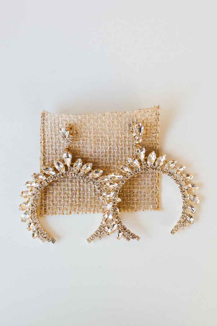 mode, crystalize earring