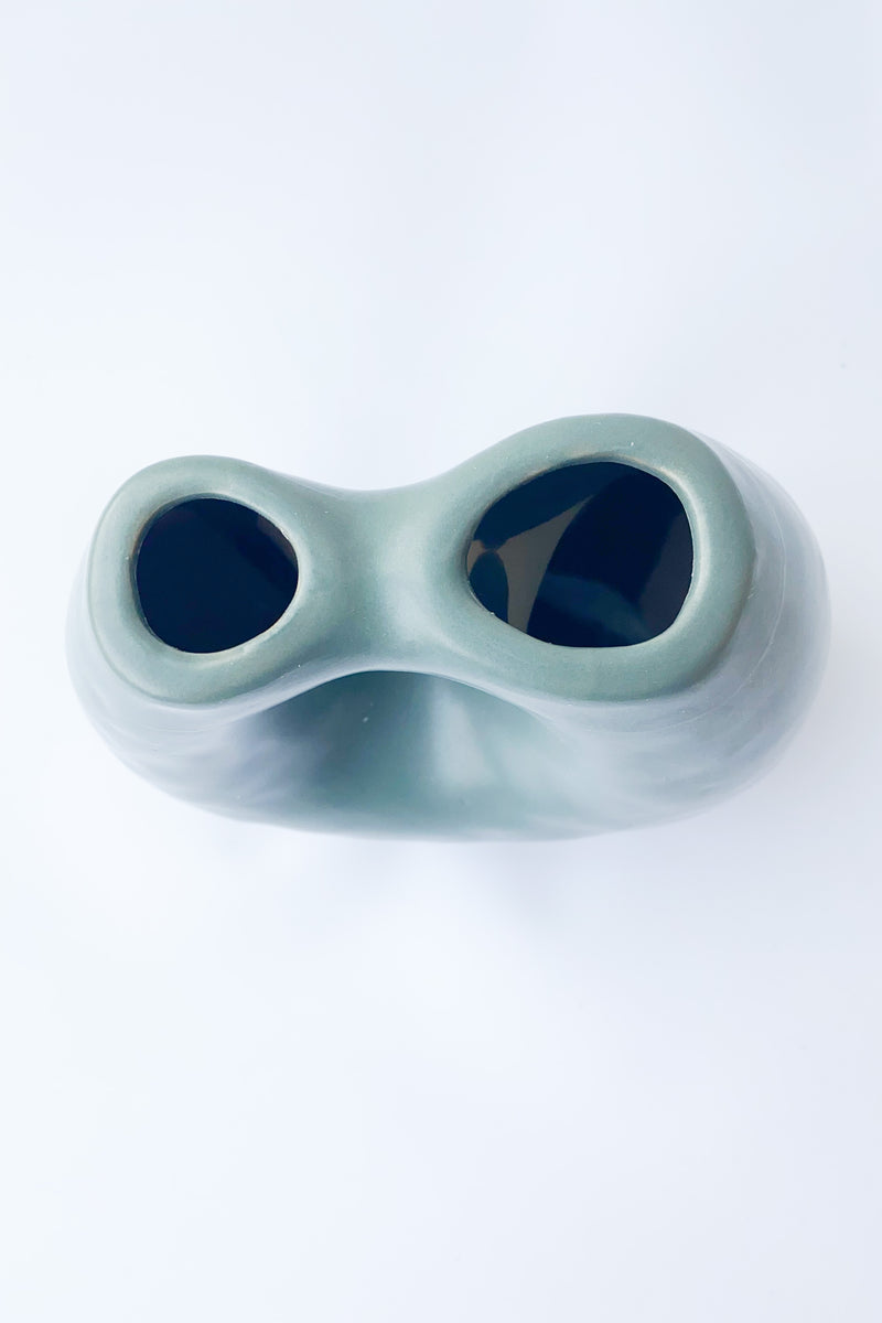 mode, elsie vase matte teal