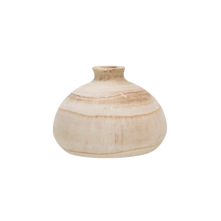 mode, paulownia wooden vase