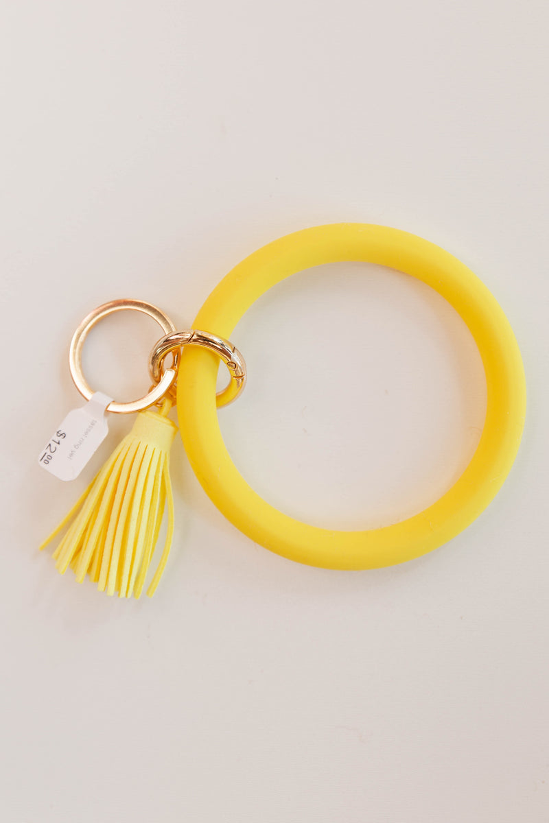 mode, find me tassel key ring