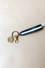 mode, crystal initial keychain