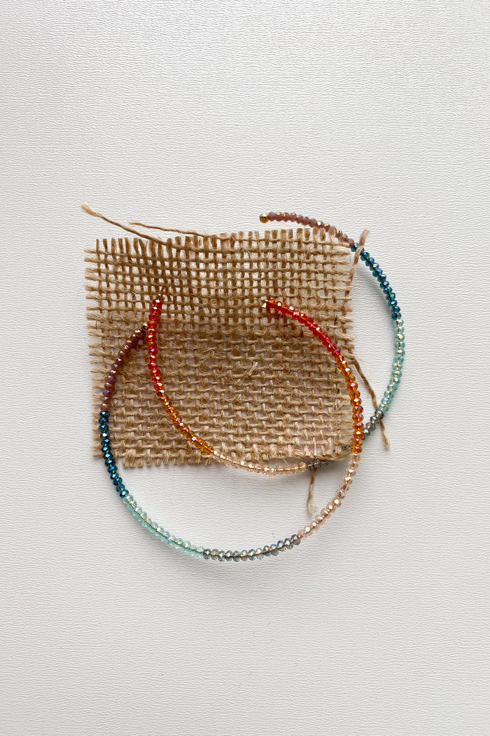 mode, colorblock hoop