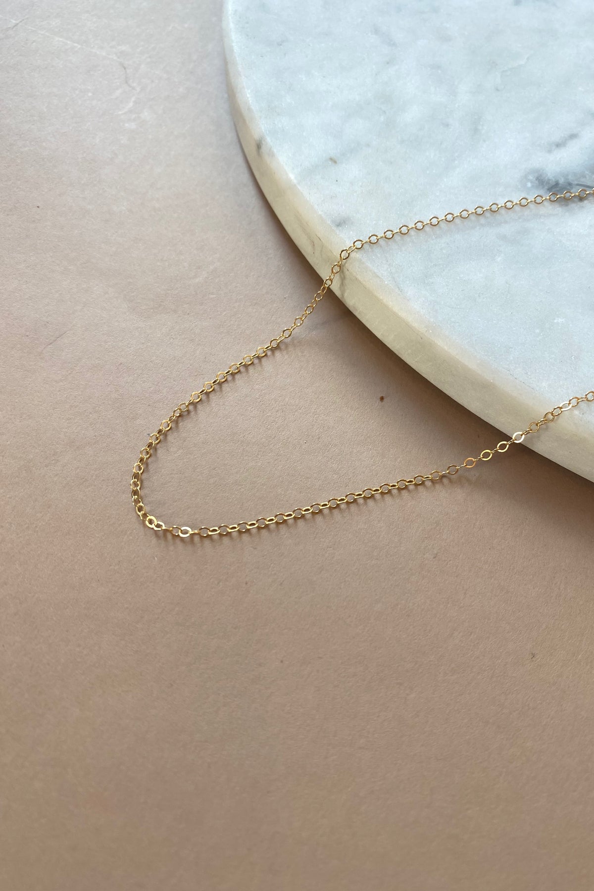 mode, tia gold filled necklace