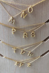 mode, sticks n stones initial necklace