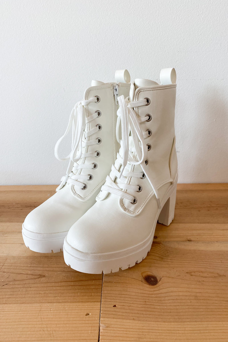 mode, you are enough chunky heeled boot