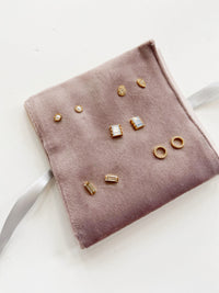 mode, quint earring set
