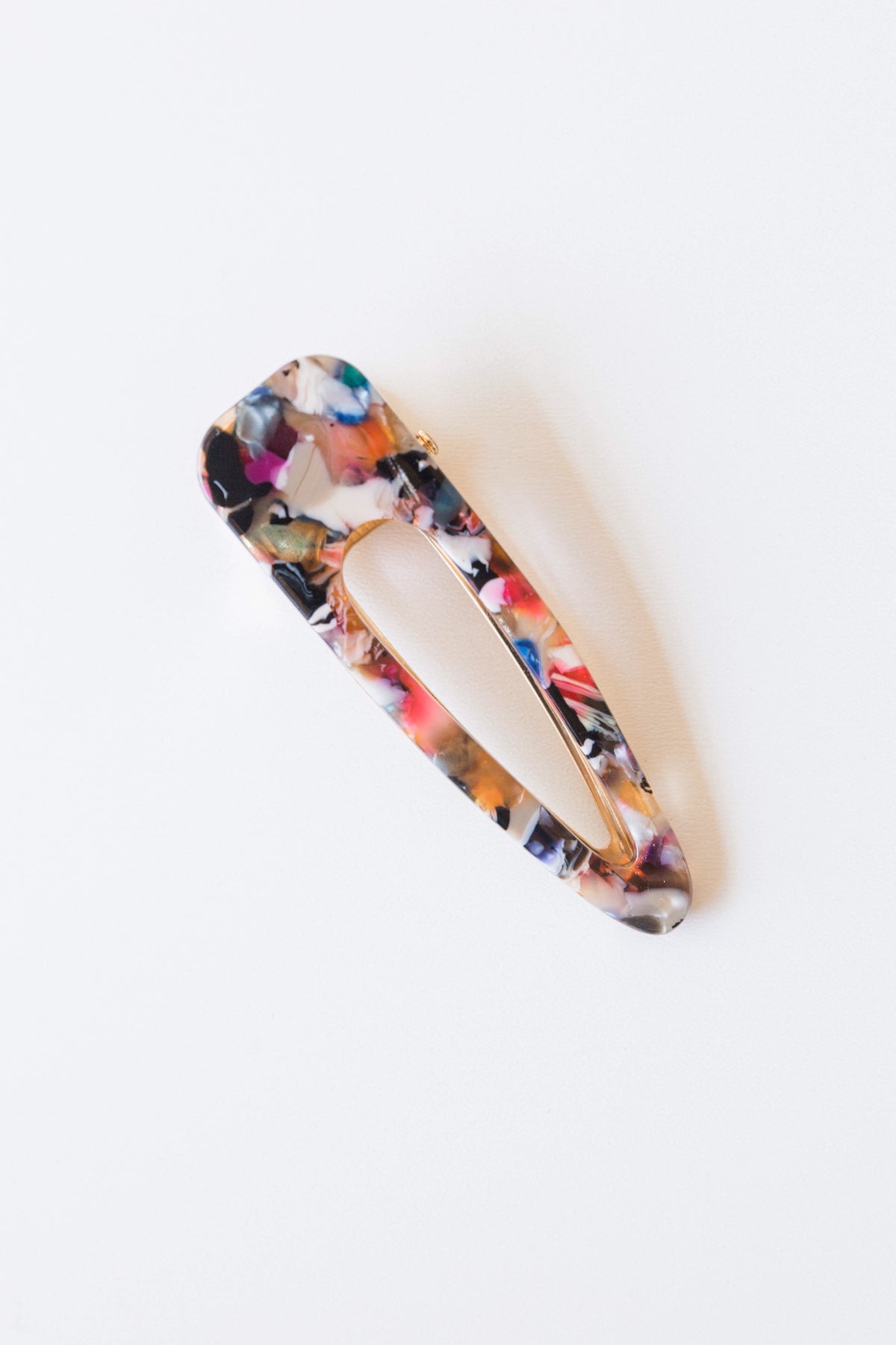 mode, color drops hair clip