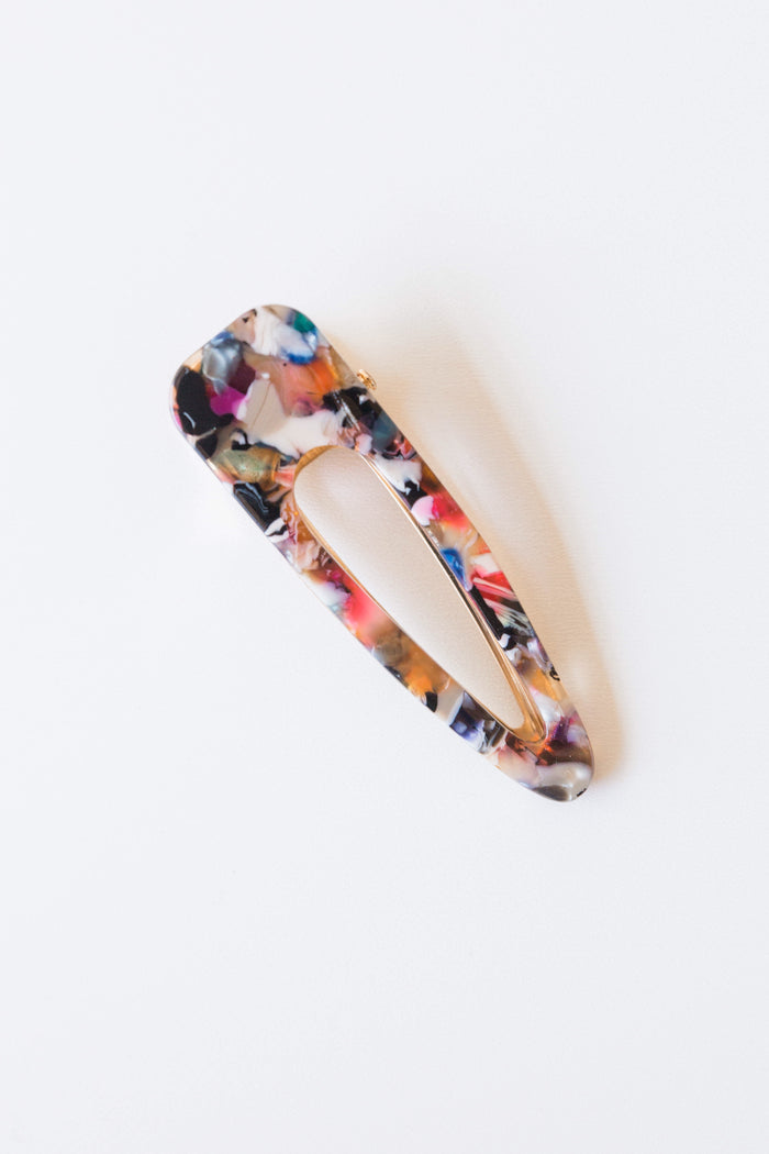 mode, color drops hair clip