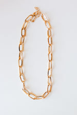 mode, loop chain necklace
