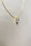 mode, heirloom teardrop necklace
