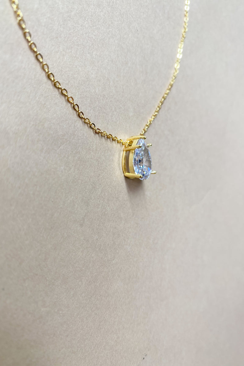 mode, heirloom teardrop necklace