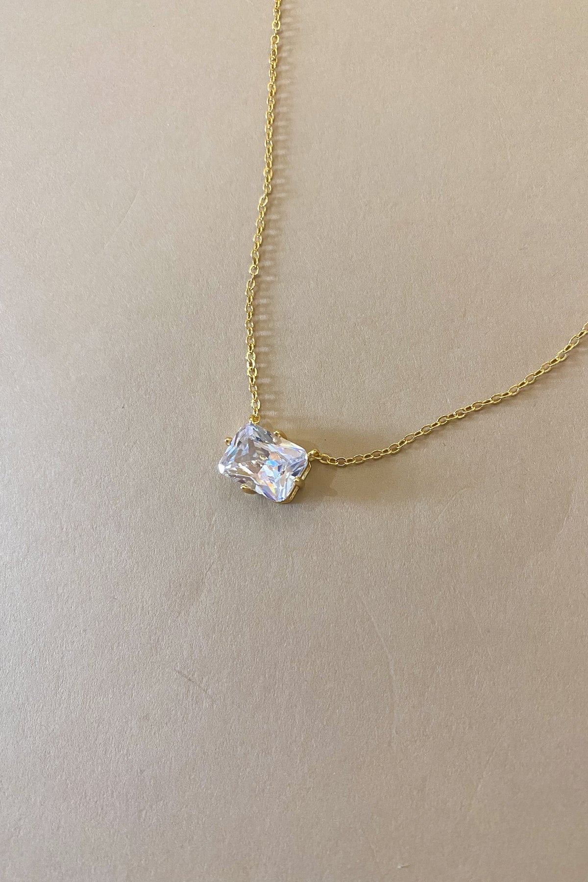 mode, heirloom rectangle necklace