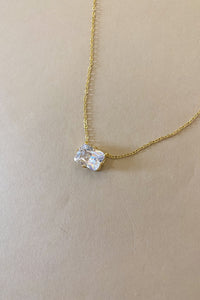 mode, heirloom rectangle necklace