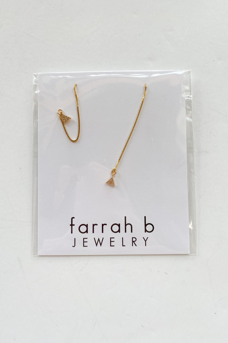 mode, tiny triangle ear threads