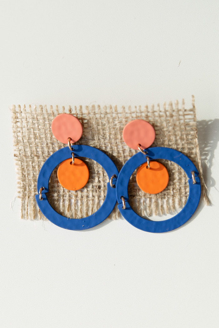 mode, pop art earring