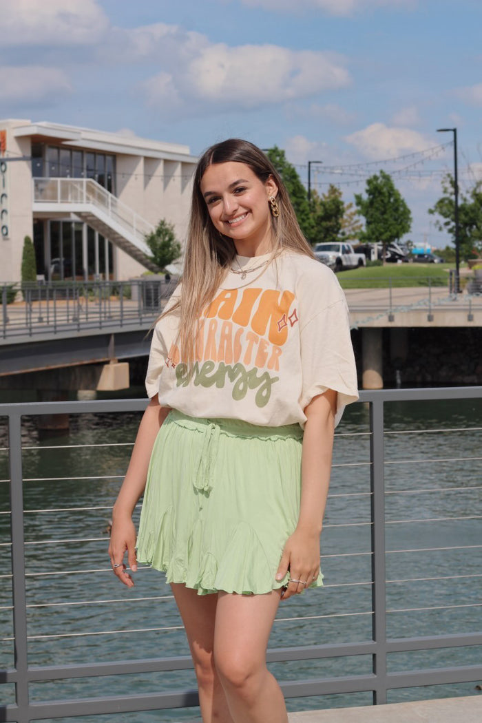 mode, main character energy tee