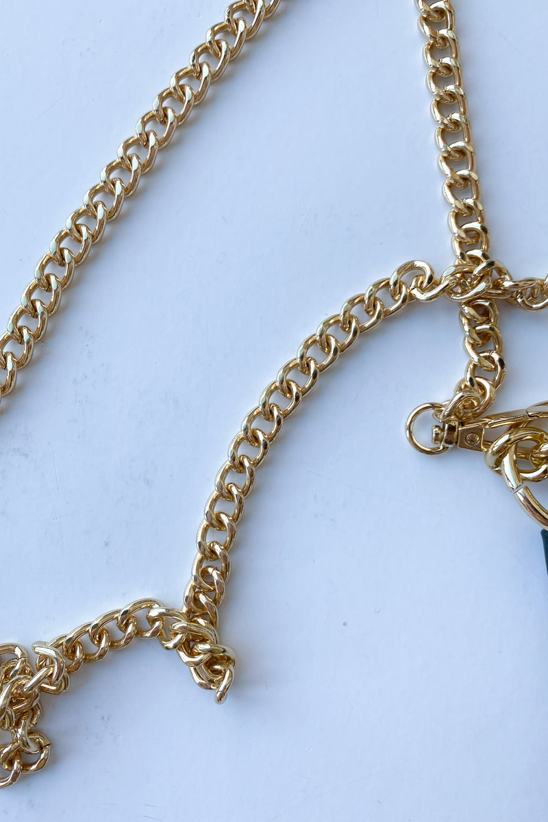 mode, never lose faith chain bag