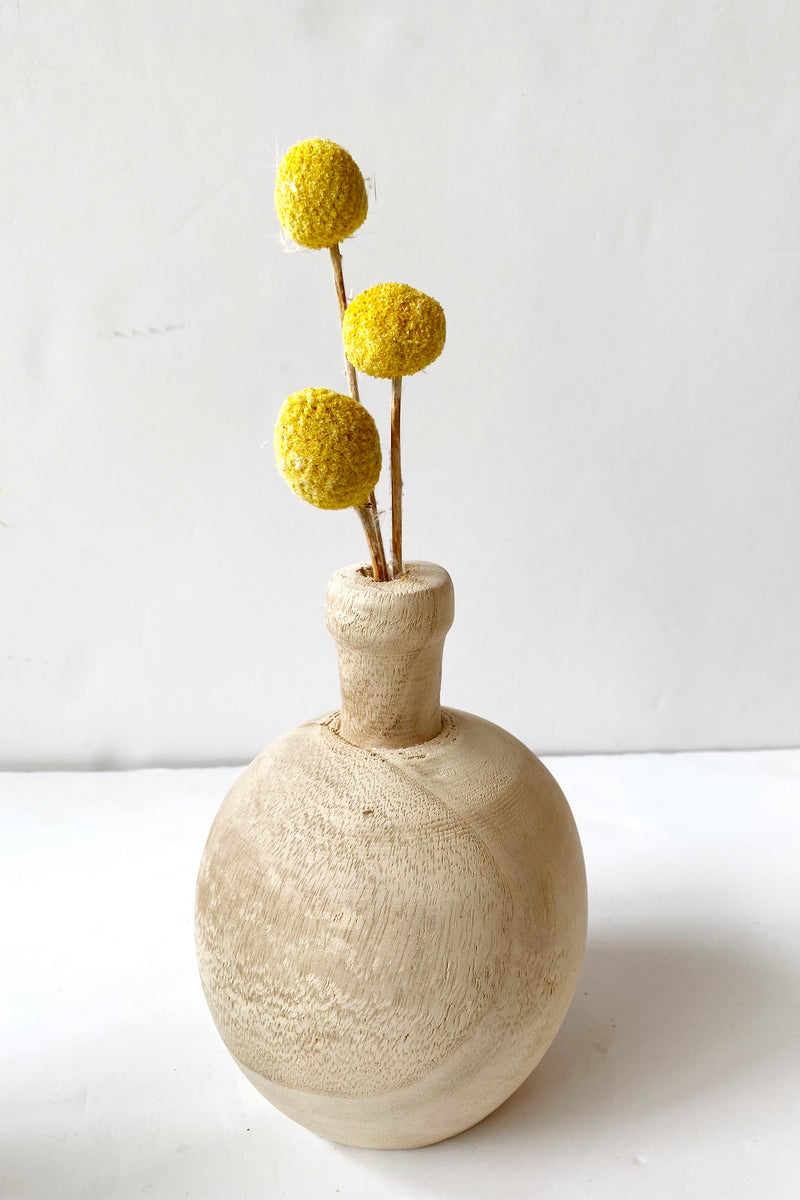 mode, paulownia wood vase