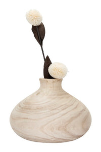 mode, paulownia wooden vase