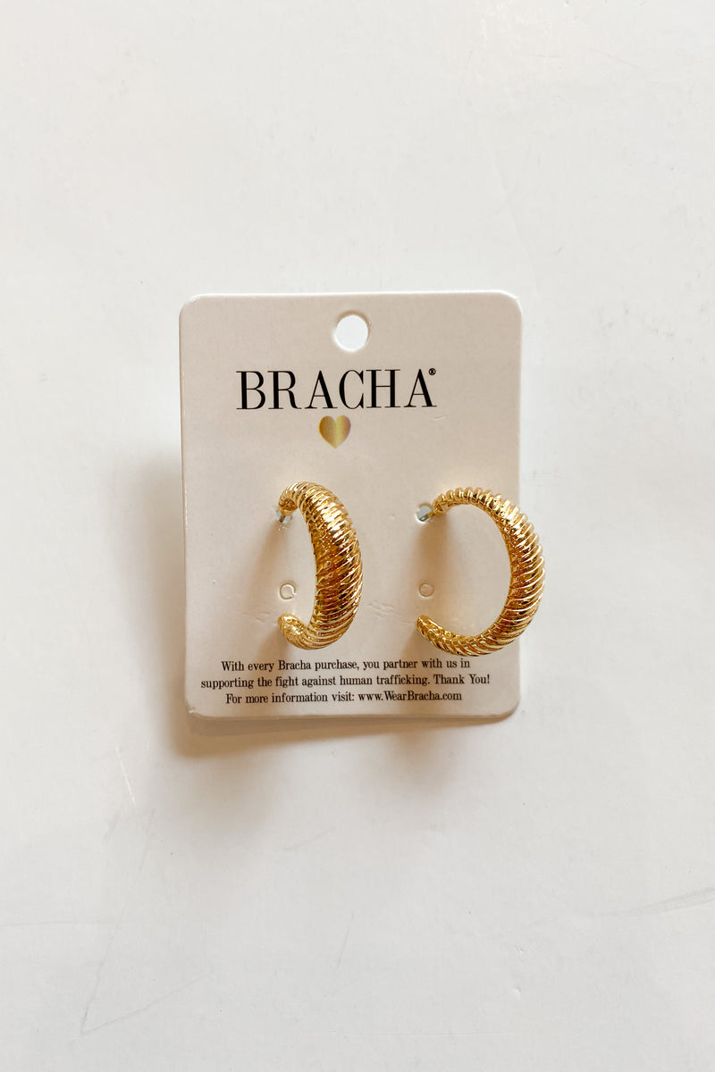 mode, croissant hoops