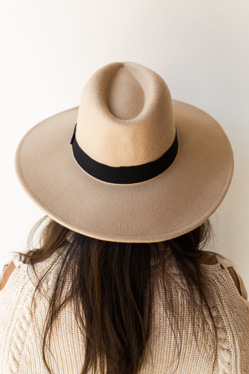 mode, sweet sweet music wide brim hat