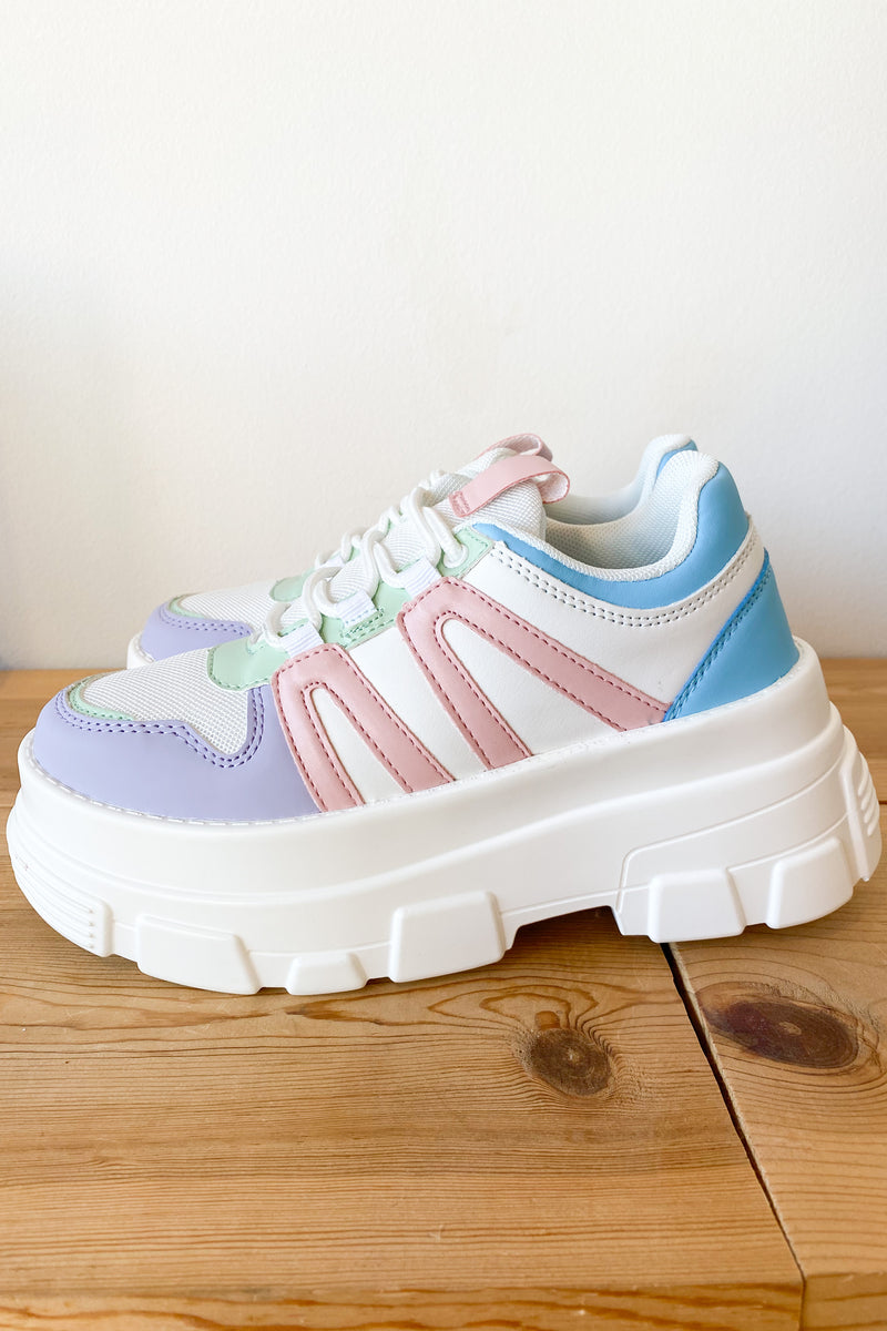 mode, touch the sky platform sneaker