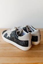 mode, clap along glitter sneaker