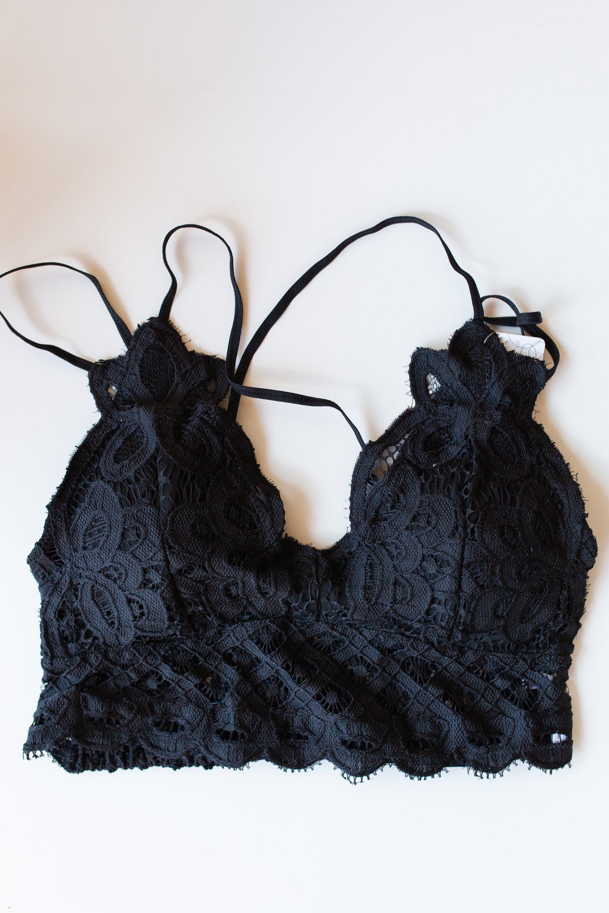 mode, good life lace bralette