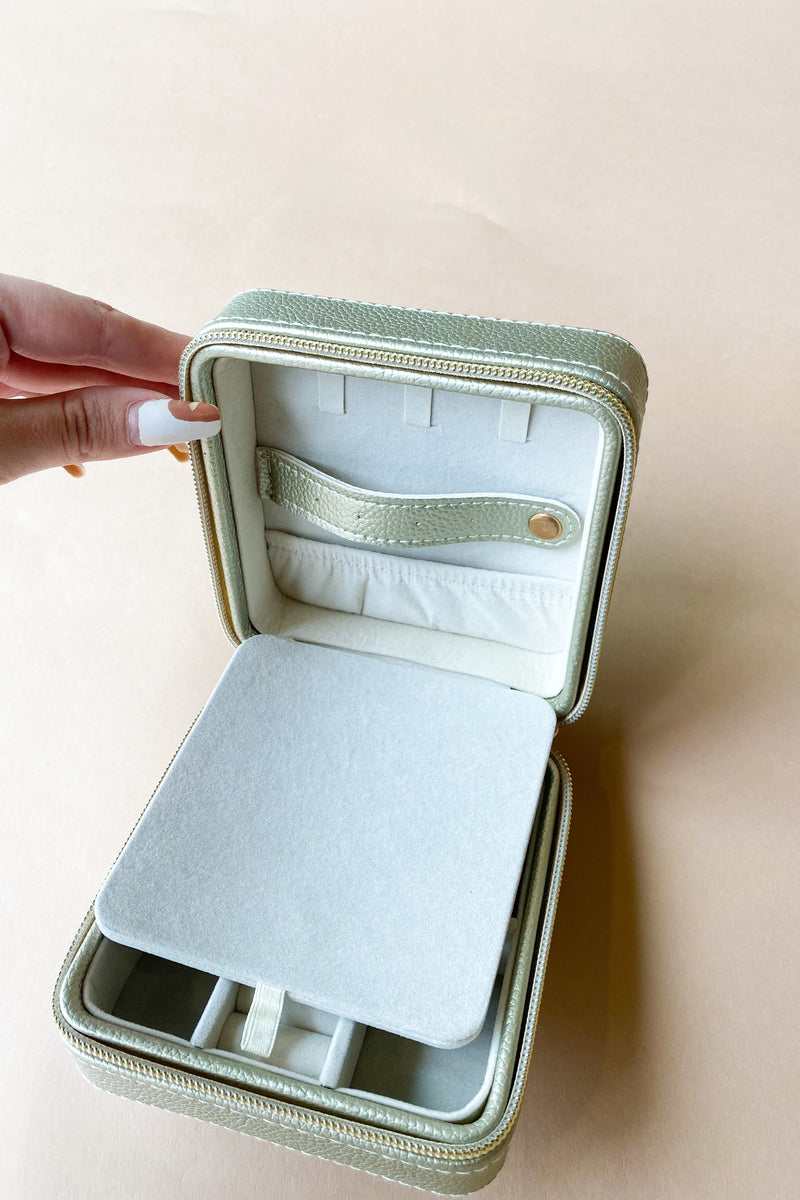 mode, leah travel jewelry case small