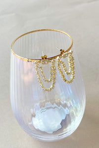 mode, grand loop earrings