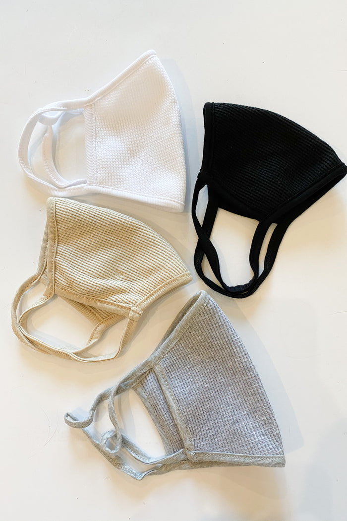 mode, solid face mask