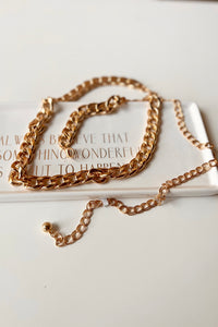 mode, lydia chain belt