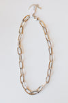 mode, loop chain necklace