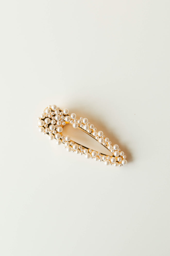mode, multi pearl hair clip