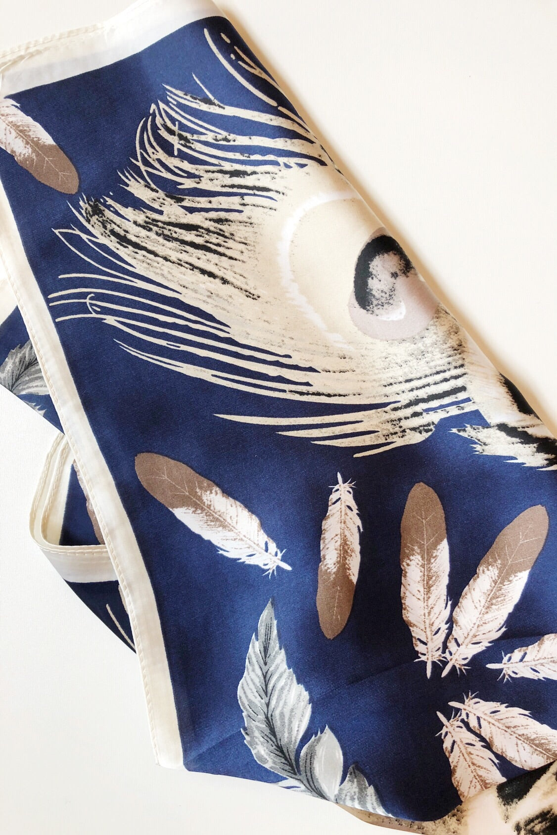 mode, heather square scarf
