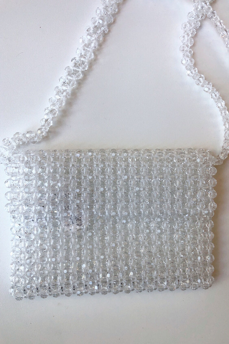 mode, la la la beaded bag