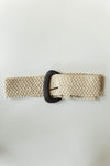 mode, gather in  woven belt